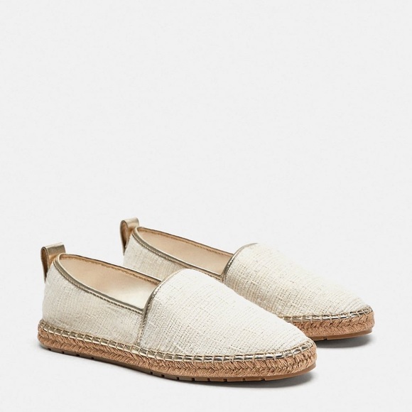 Zara Shoes - Zara Fabric Espadrille NWOT